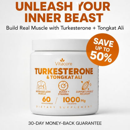 Vitacore Turkesterone & Tongkat Ali 60 capsules