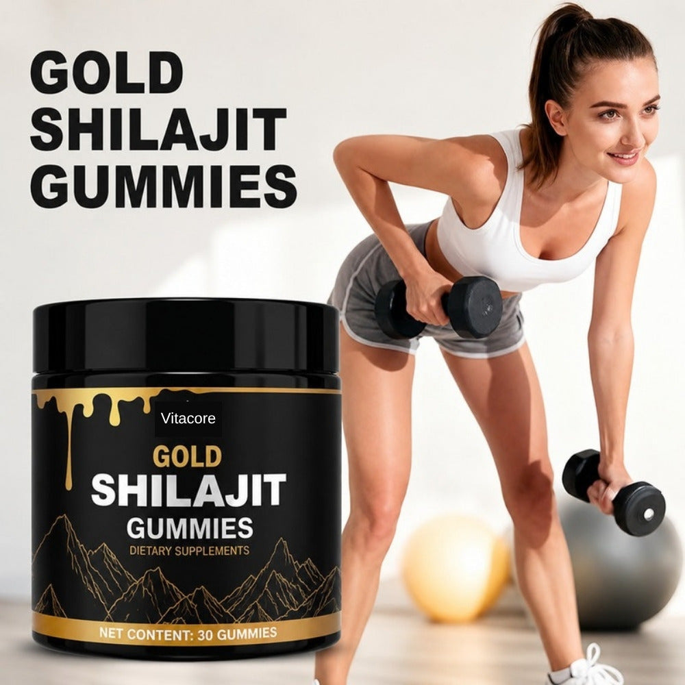 Gold Shilajit Gummies for workouts