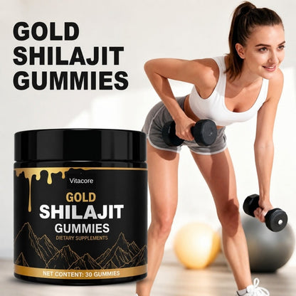 Gold Shilajit Gummies for workouts