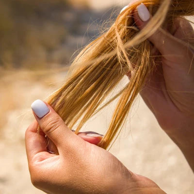 Dull, brittle,fragileor limp hair